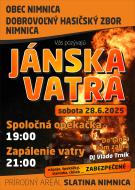 plagát jánska vatra